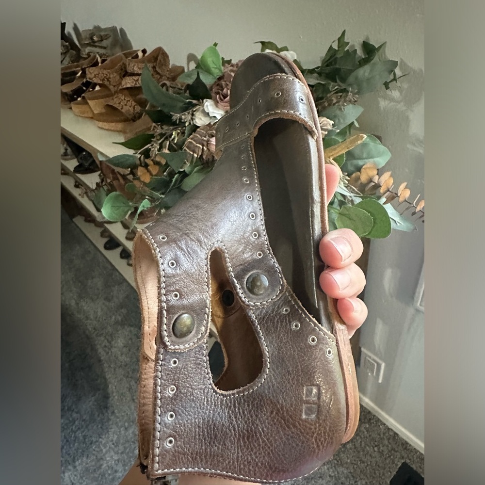 BEDSTU Soto G, Taupe Mason, size 8.